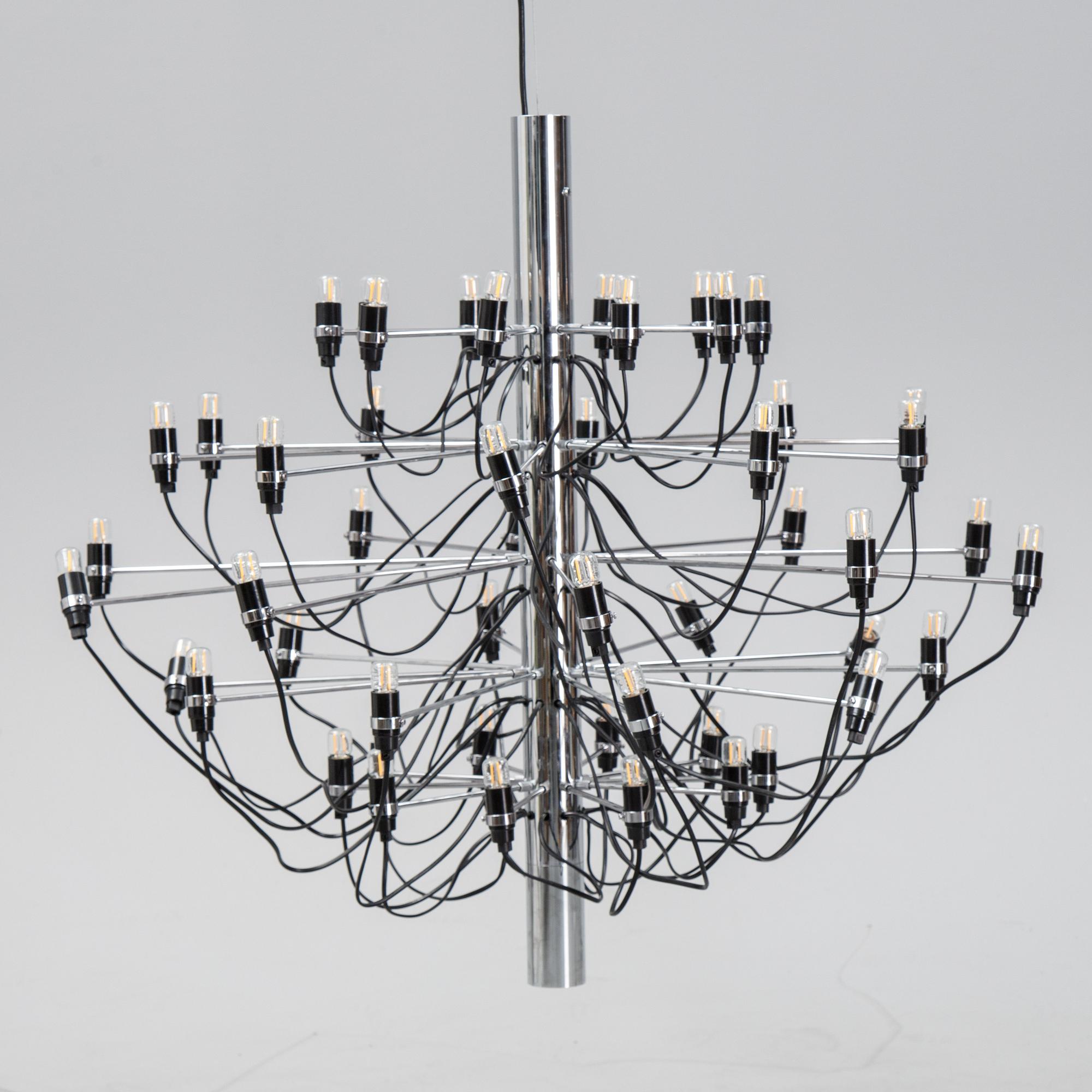 A model 2097-50 ceiling light by Gino Sarfatti for Flos.