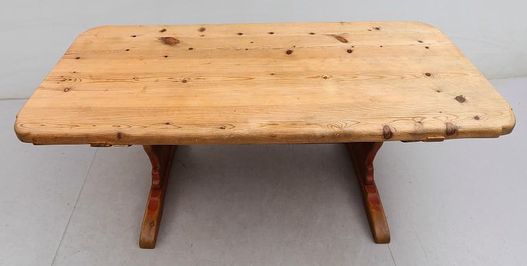 BOCKBORD, allmoge, 1800-talets första hälft.