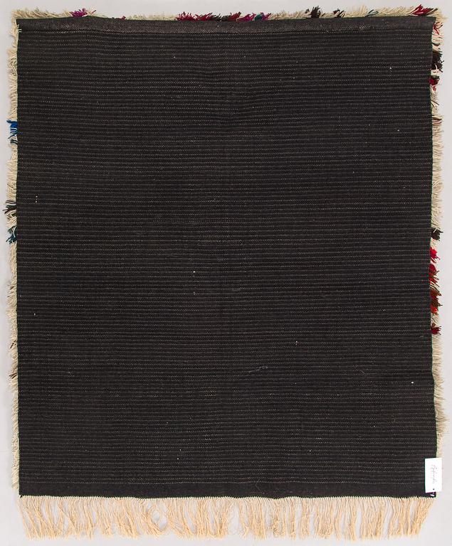 Reino Koski, a rya rug modell for Neovius. Circa 162 x 125 cm.