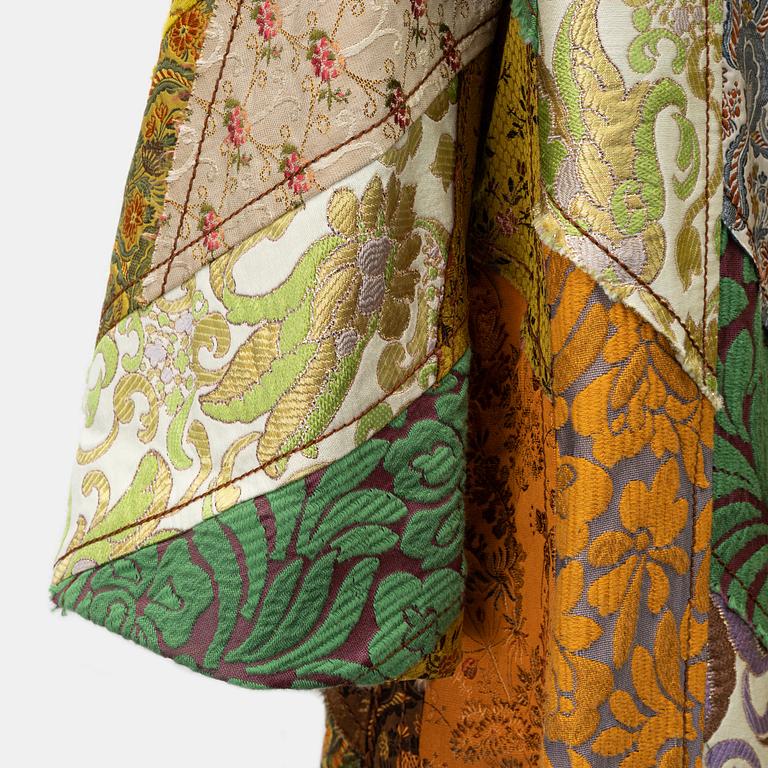 Prada, an embroidered coat, size 36.