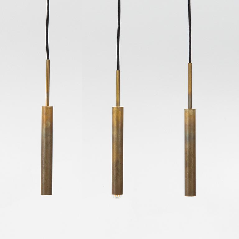 Johan Carpner, a model "3437-6 STAV", ceiling lamp, Konsthantverk AB, Tyringe, Sweden. 21st century.