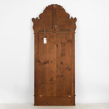 Spegel med konsolbord, rokokostil, 1800-talets andra hälft.