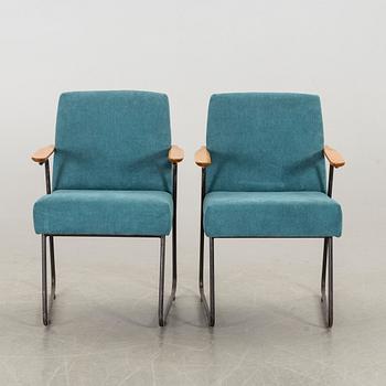 KARMSTOLAR, ett par, 1950/60-tal.
