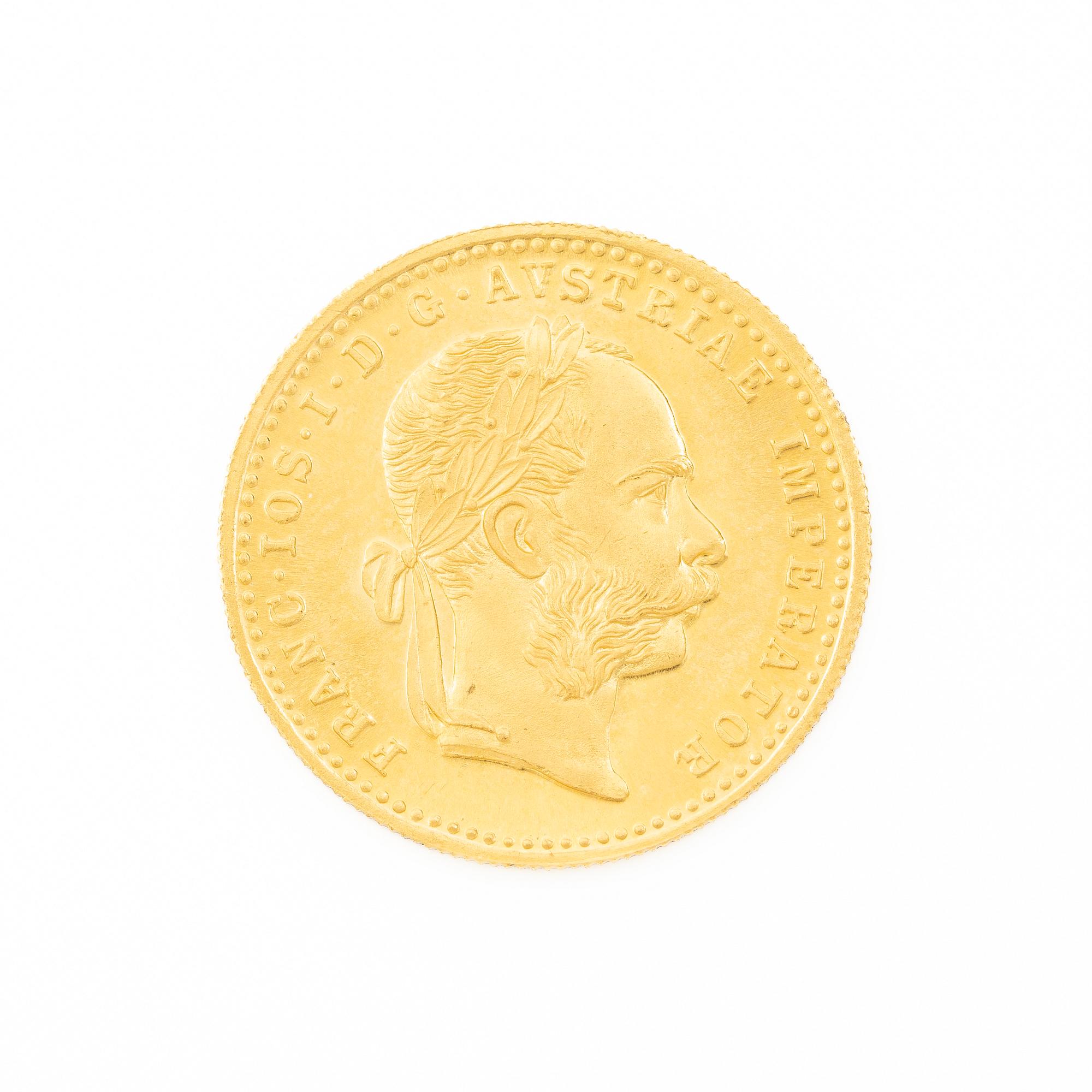 Guldmynt, Österrike-Ungern, 1 Ducat, 1915.