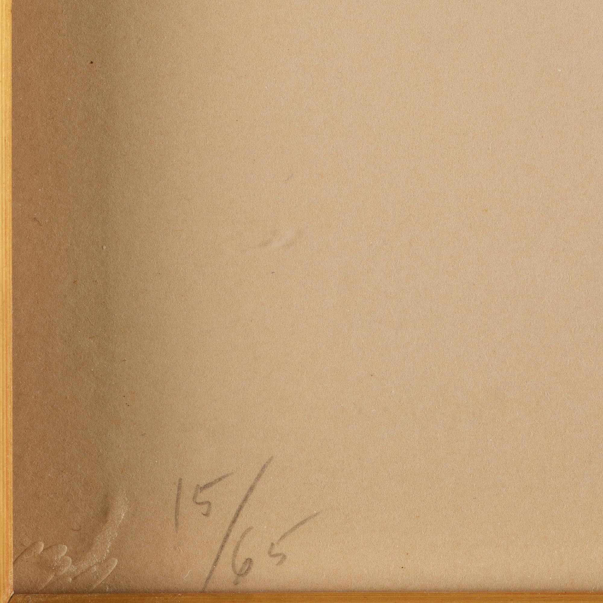 Ed Ruscha, "Plate", ur "Domestic Tranquility".