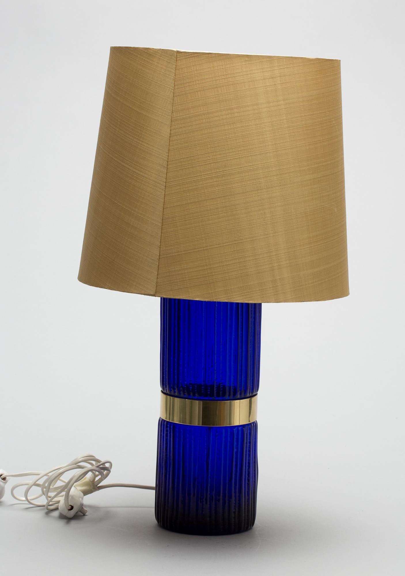 BORDSLAMPA, 1900-talets andra hälft.