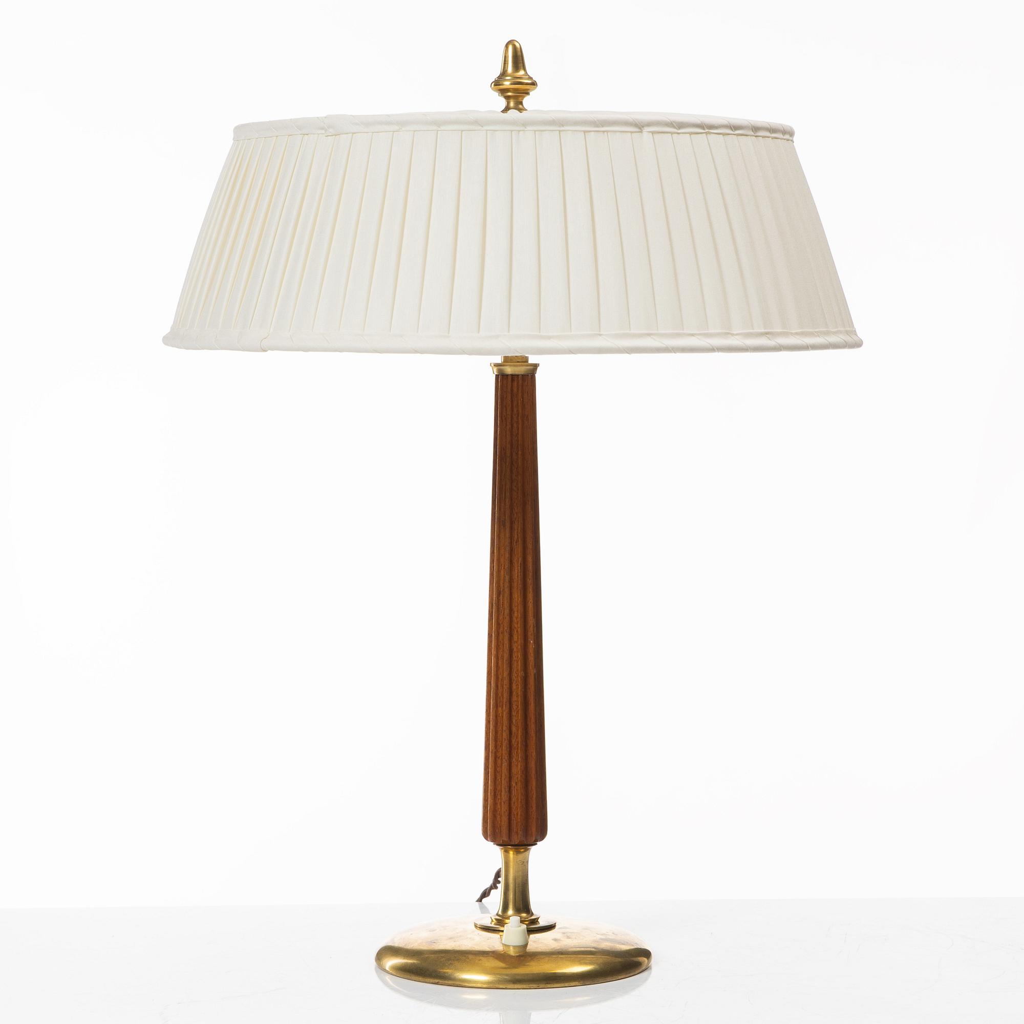 Bertil Brisborg, a pair of table lamps model "32929", Nordiska Kompaniet 1950s.