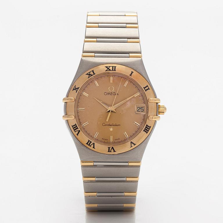 Omega, Constellation, 33 mm, steel / gold, quartz.