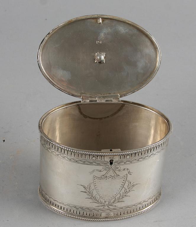 SOCKERSKRIN, silver, Charles Aldrige & Henry Green, London, England, 1782-83. 357 g.