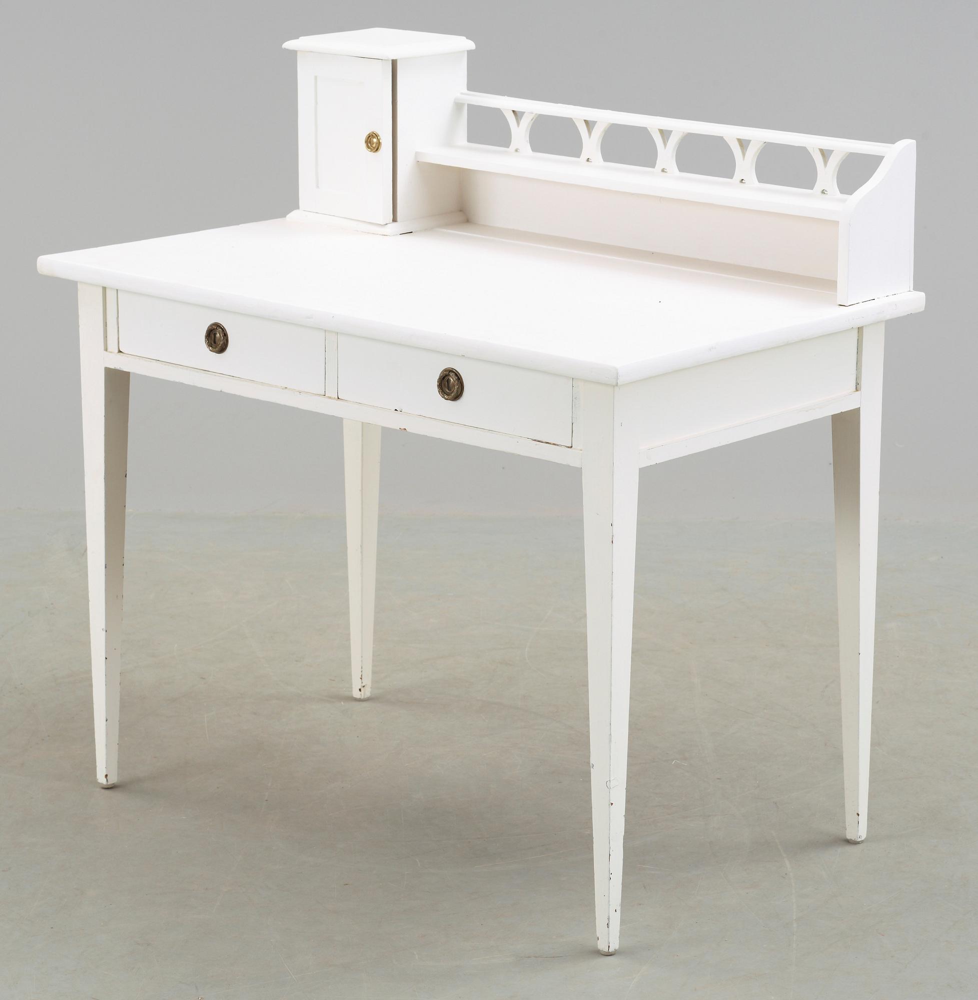 DAMSKRIVBORD, sekelskiftet 1900.