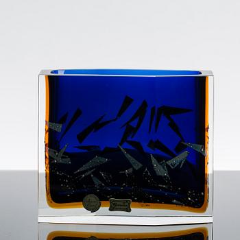 VAS, glas, Pavel Hlava, Bohemia, Tjeckoslovakien, etsad signatur samt etikett.
