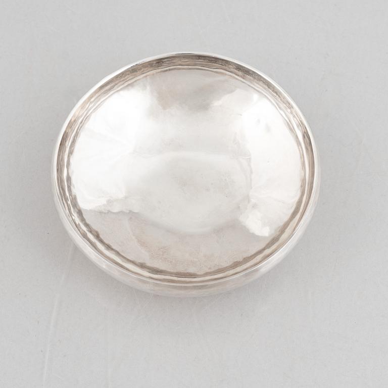 Rey Urban, bowl, sterling silver, Stockholm 1966.