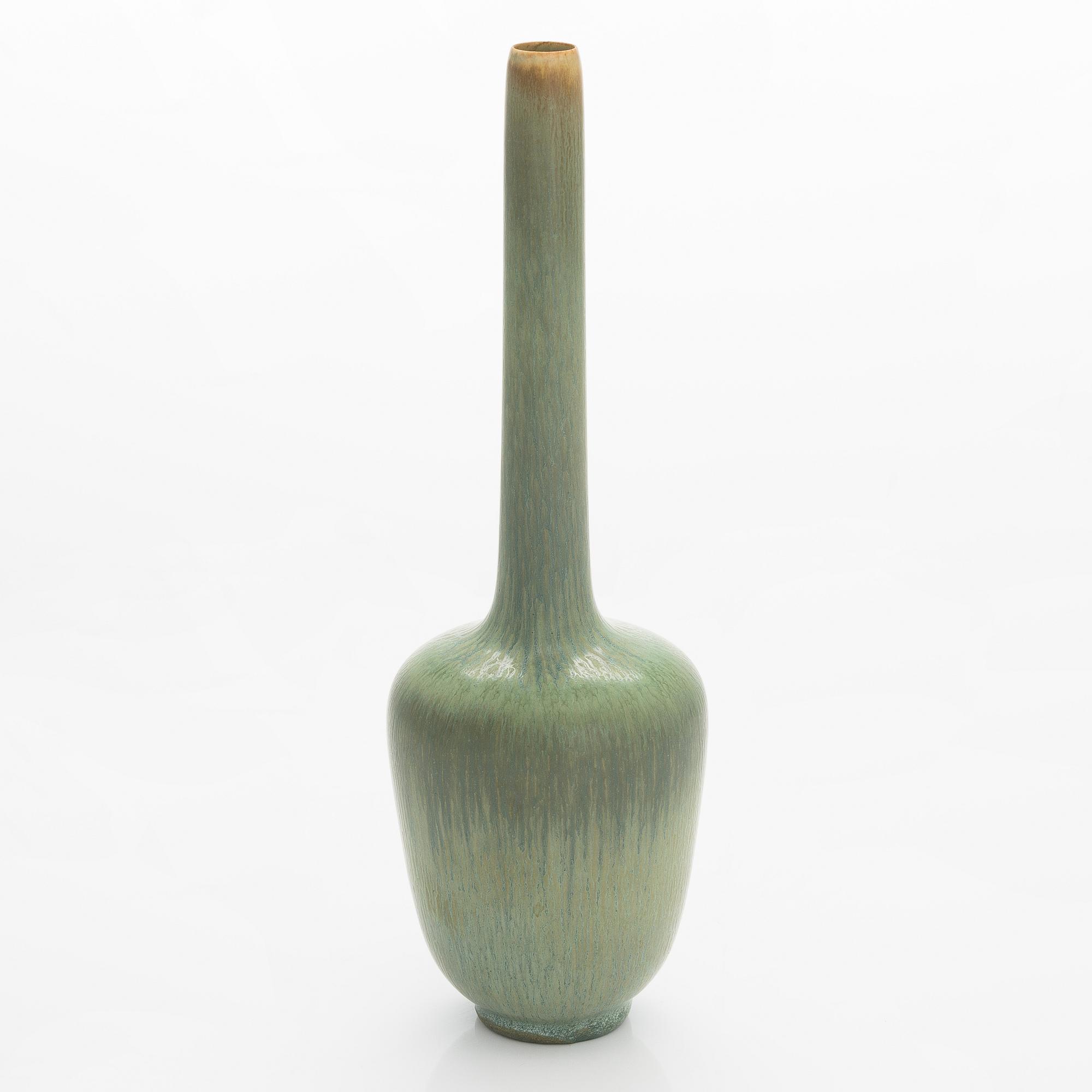 Berndt Friberg, a 1950s vase, signed. Gustavsberg Studio, Sweden, 1955.