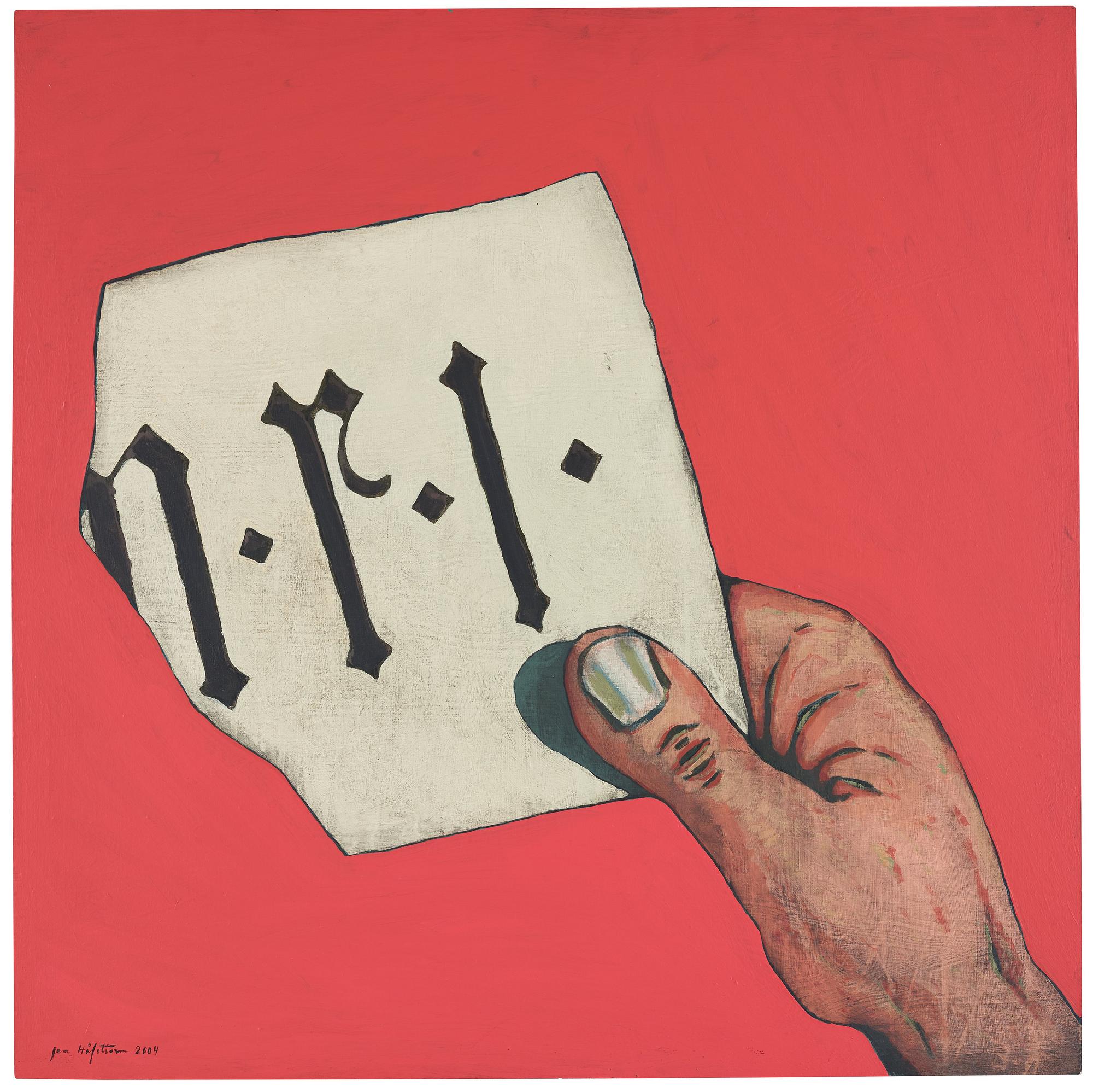 Jan Håfström, "Ticket from Caesar".