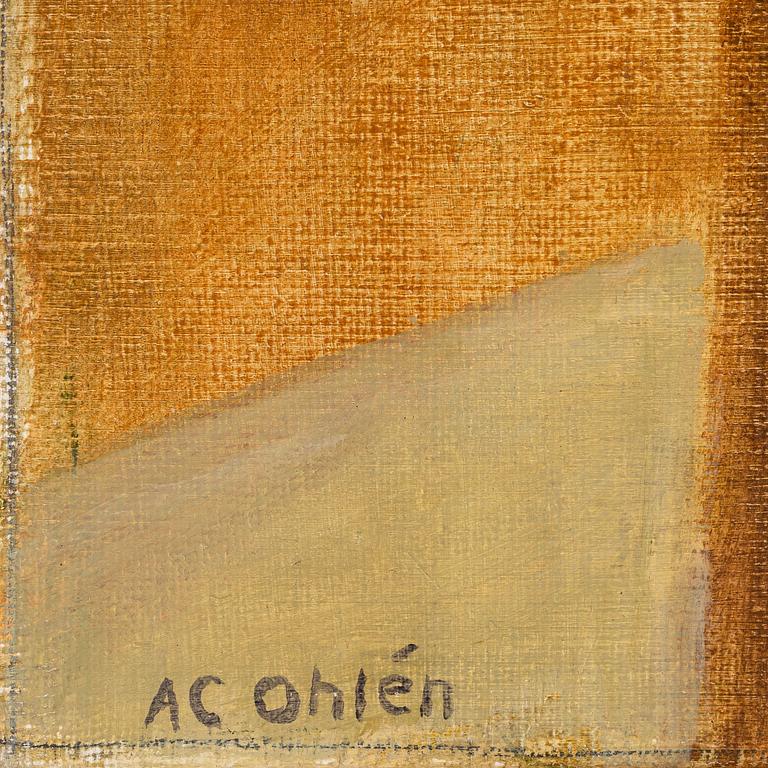 Ann-Charlotte Ohlén, oil on canvas, signed.