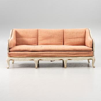 A Rococo -style sofa, 20th century.