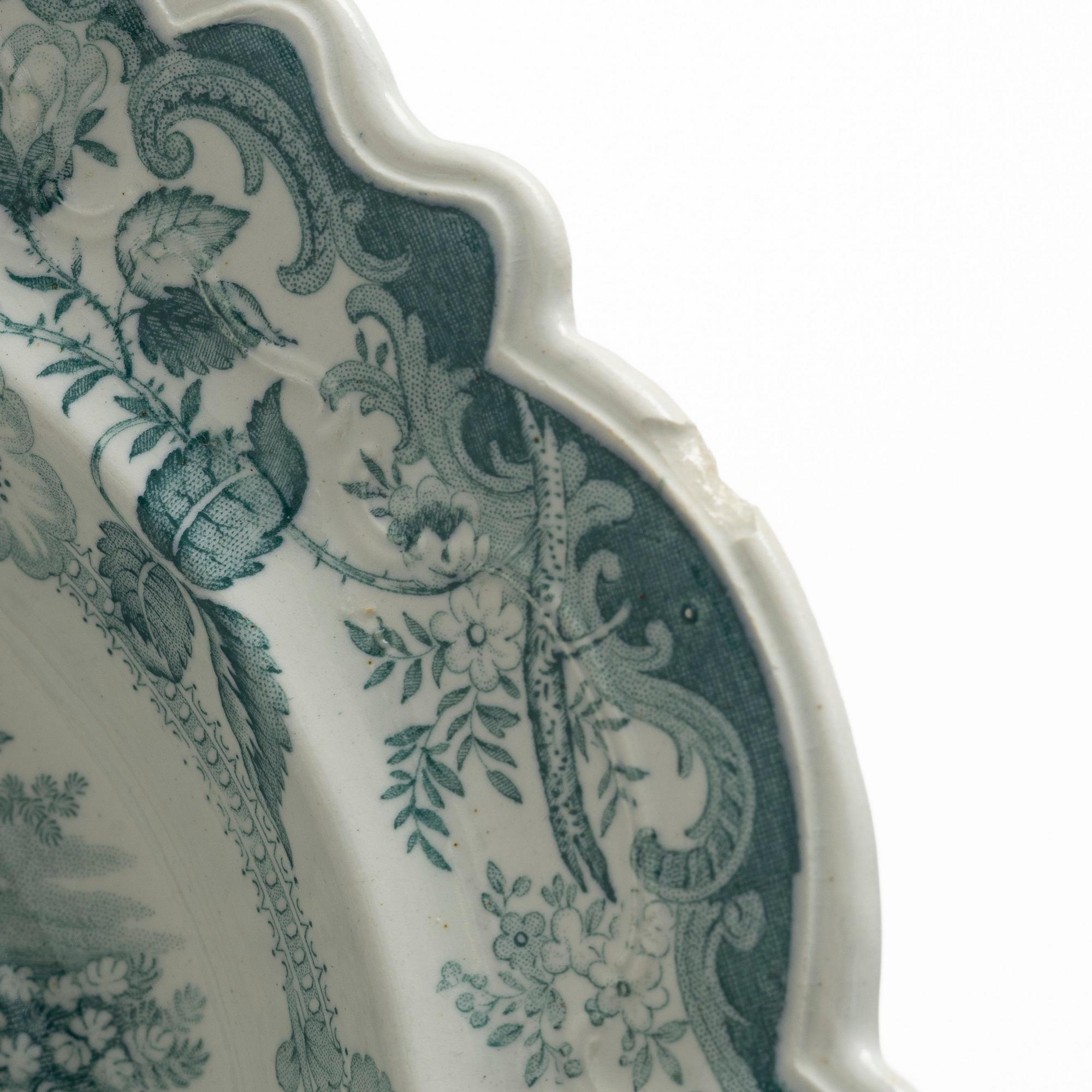 Fourteen "Priory" plates, England, late 19th century.