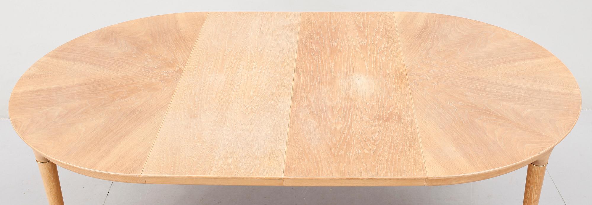 MATSALSGRUPP, 11 delar, "Cortina", Svante Skogh, Seffle Möbelfabrik, omkring 1900-talets mitt.