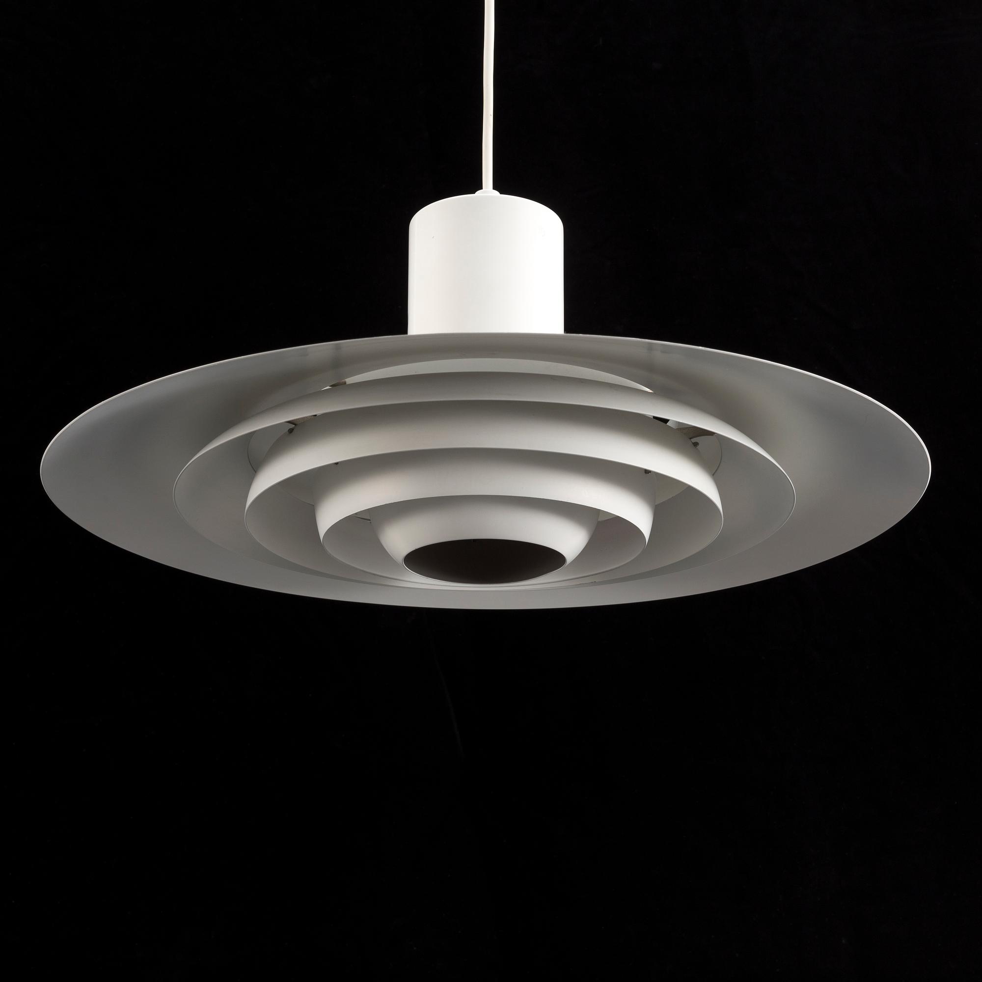 PREBEN FABRICIUS & JØRGEN KASTHOLM, a metal ceiling light, second half of the 20th Century.