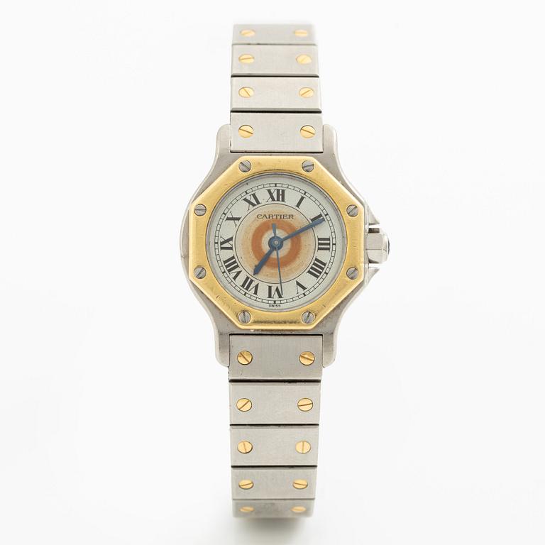 Cartier, Santos Ronde, armbandsur, 24 mm.