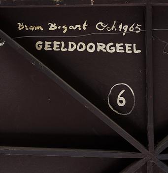 Bram Bogart, "Geeldoorgeel".