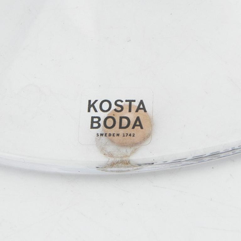 Bertil Vallien, Trophies, 2 pcs, "Head first", lim. ed., Kosta Boda.