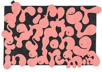 101. Lukas Göthman, a carpet, handtufted, "Drifters and lovers longing dreaming", 1/25, ca 218-238 x 140-160 cm.