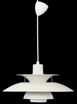 TAKLAMPA, PH-5, Poul Henningsen för Louis Poulsen, Danmark, formgiven 1950-talet.