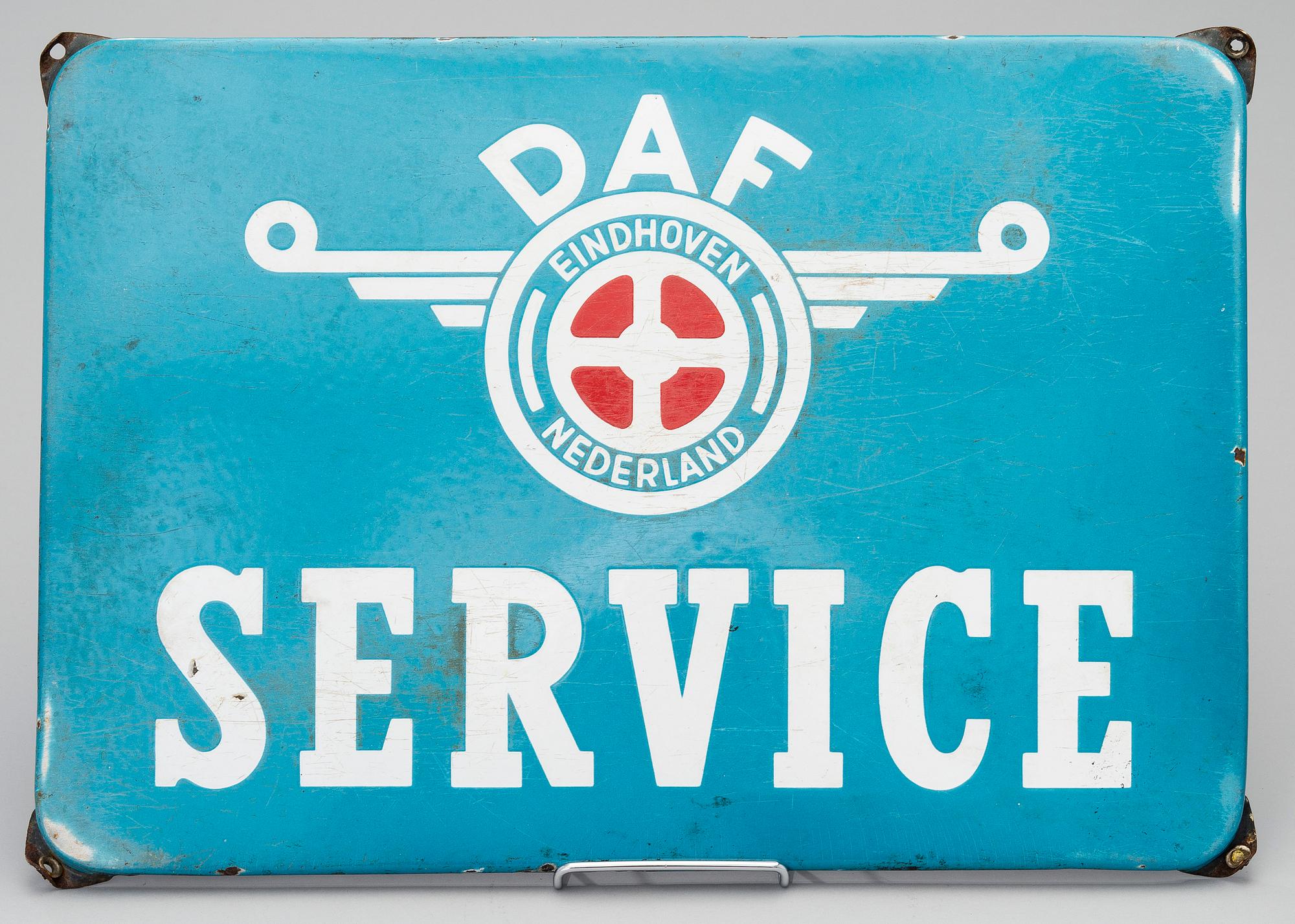 ENAMEL SIGN, mid 20th century.