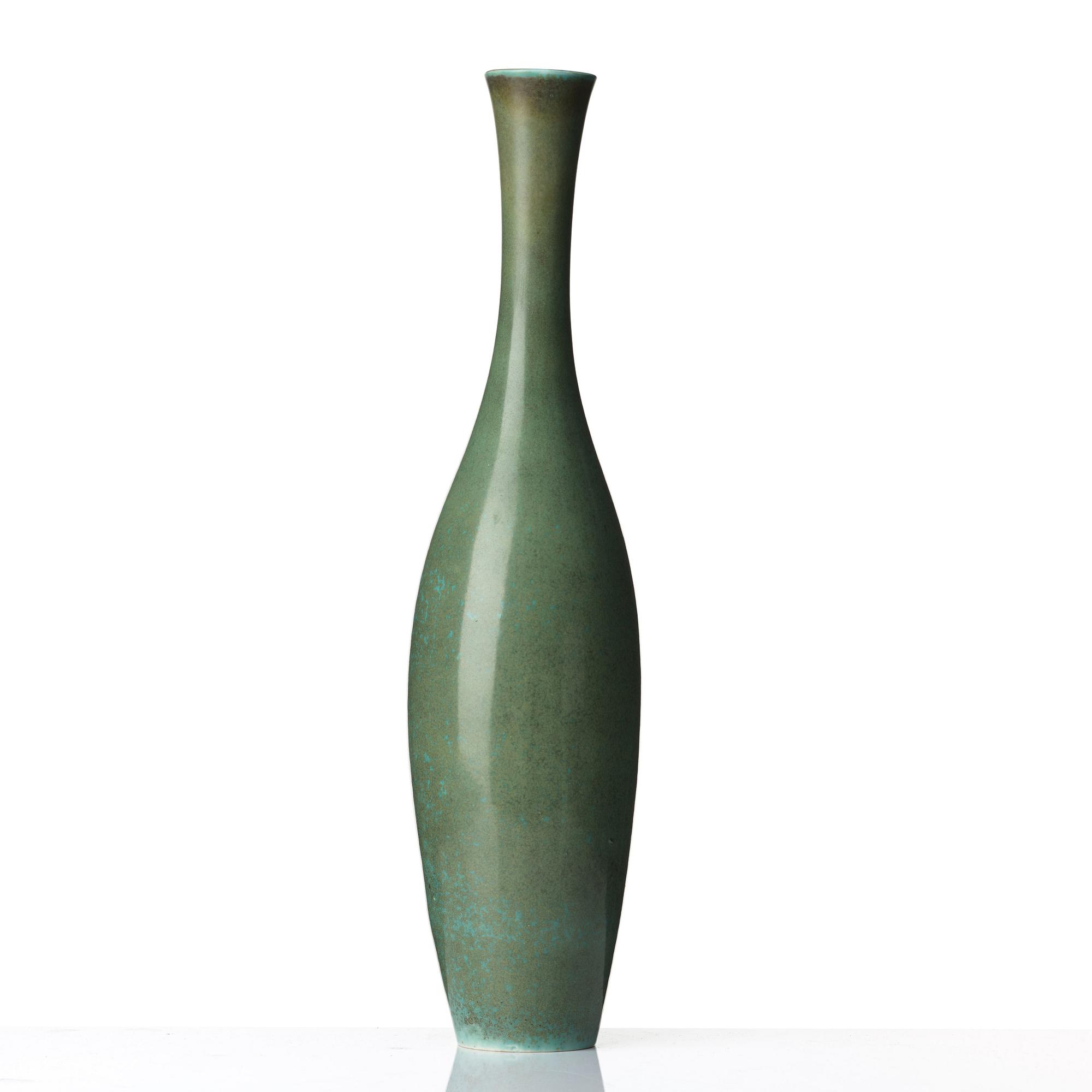Carl-Harry Stålhane, a stoneware vase, Rörstrand 1950's.