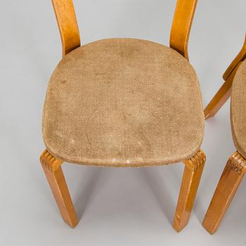 Alvar Aalto, A set of five 'model 69' chairs, for O.Y. Huonekalu- ja Rakennustyötehdas A.B. 1940s.