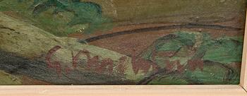 Gerhard Nordström, Landscape motif.