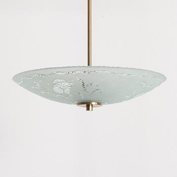 Ceiling lamp, Swedish Modern, 1940s.