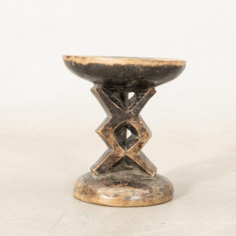 Tonga stool, Zambia mid-20th century.