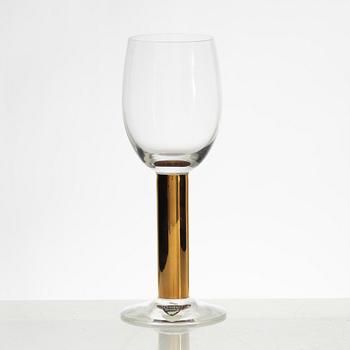 Gunnar Cyrén, a 24-piece 'Nobel' glass service, Orrefors.