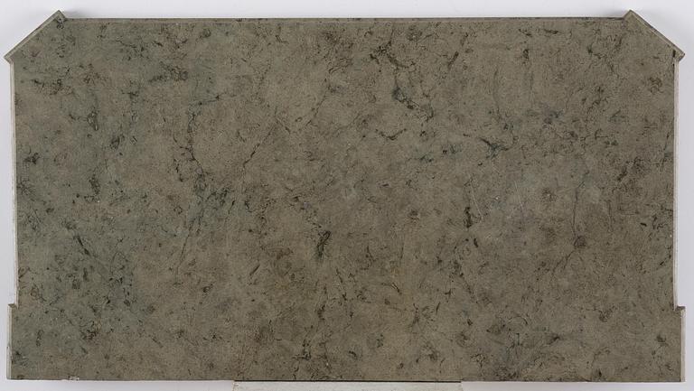 A late Gustavian mahogany commode, Stockholm, late 18th century.