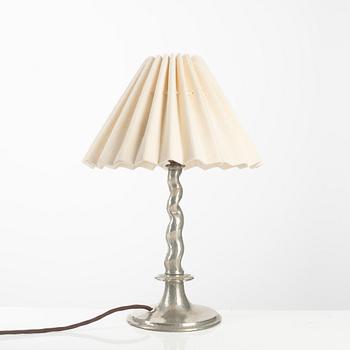 Harald Notini, bordslampa, modell "6891", Arvid Böhlmarks Lampfabrik, Stockholm 1920-tal.