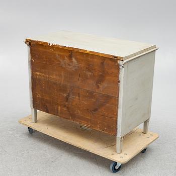 A chest of drawers, Gustavian style, 19th century.