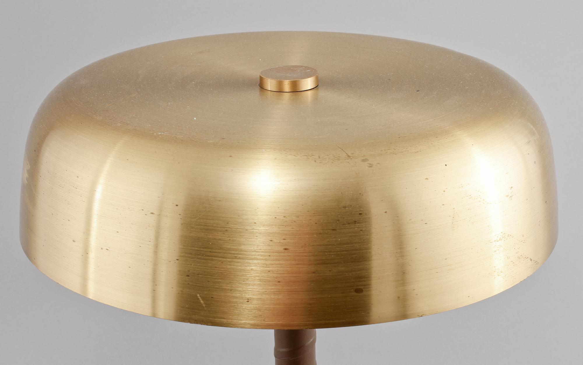 BORDSLAMPA, 1900-talets andra hälft.