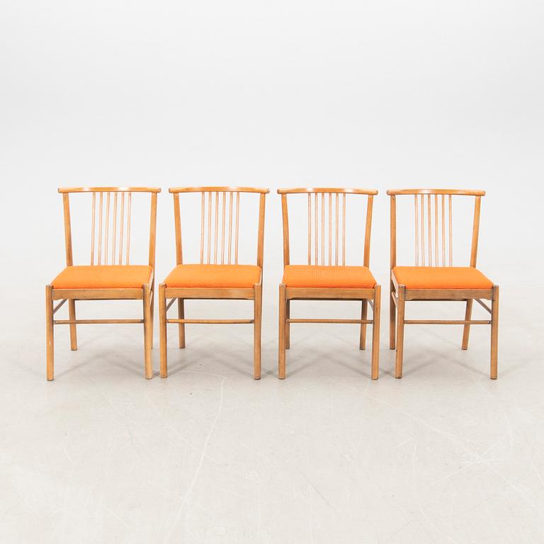 Erik Wörtz chairs 4 pcs "Lyran" for IKEA 1960s/70s.