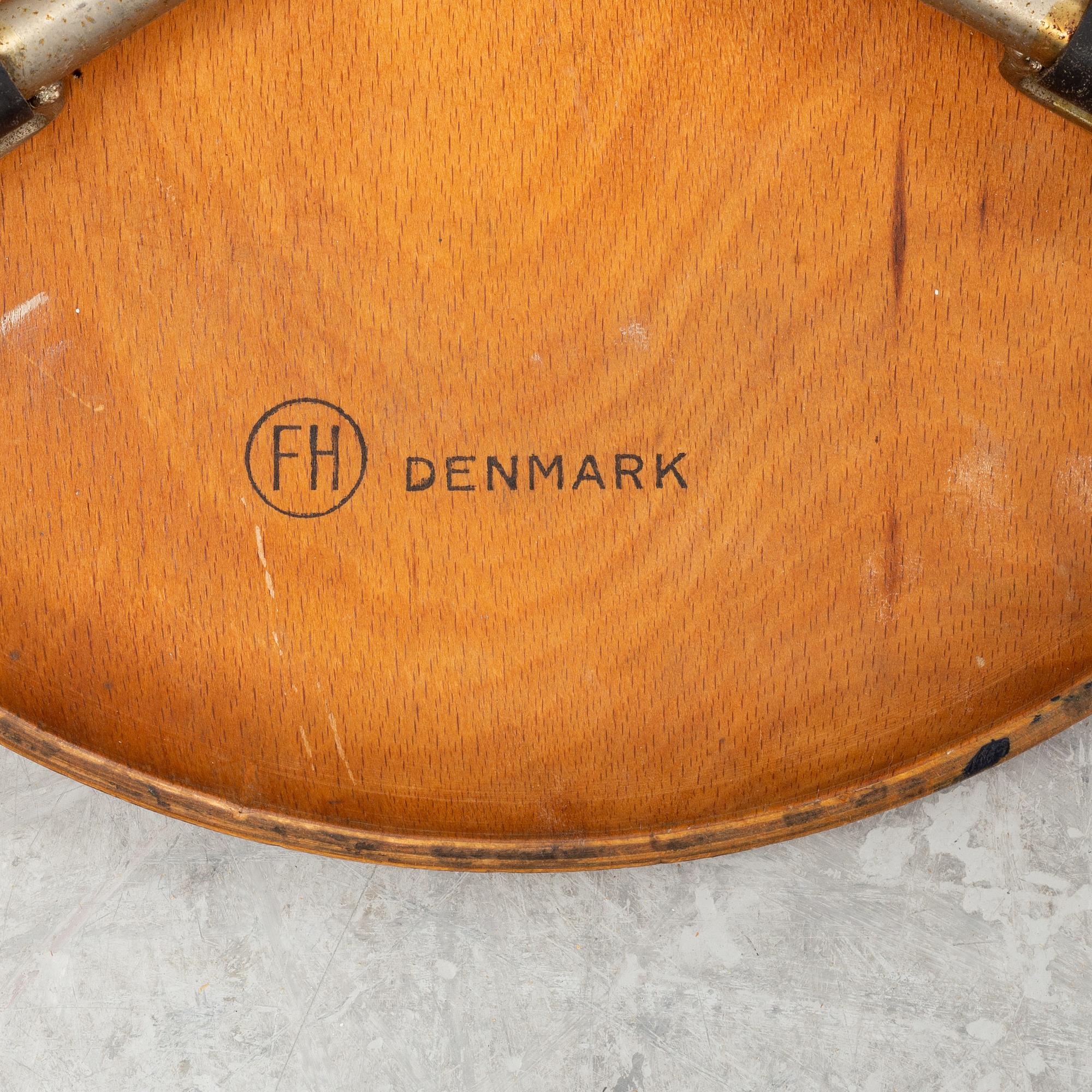 Arne Jacobsen, pallar 4 st, "Dot", Fritz Hansen, Danmark, 1960-tal.