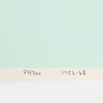 Olle Baertling, silkscreen in colours, 1956-68, signed 59/300.
