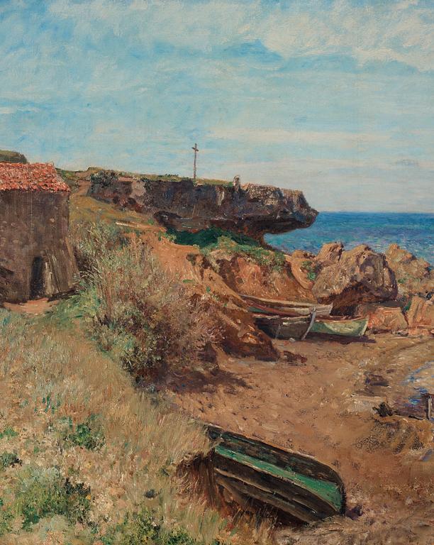 Alfred Wahlberg, Sanary-sur-Mer, Provence.