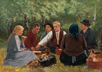 244. Sigfrid August Keinänen, "LUNCH BREAK".