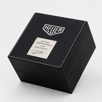 HEUER, Carrera, "Ronnie Peterson", Limited Edition,  chronograph, wristwatch, 38 mm.