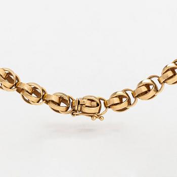 Halsband i 18K guld. Schweiz.