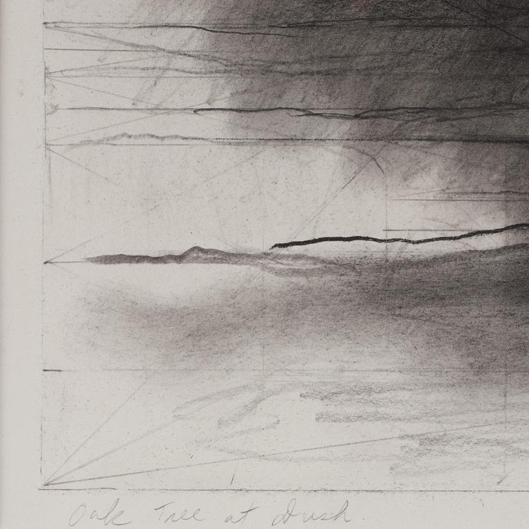 Jake Berthot, "Oak Tree at Dusk".
