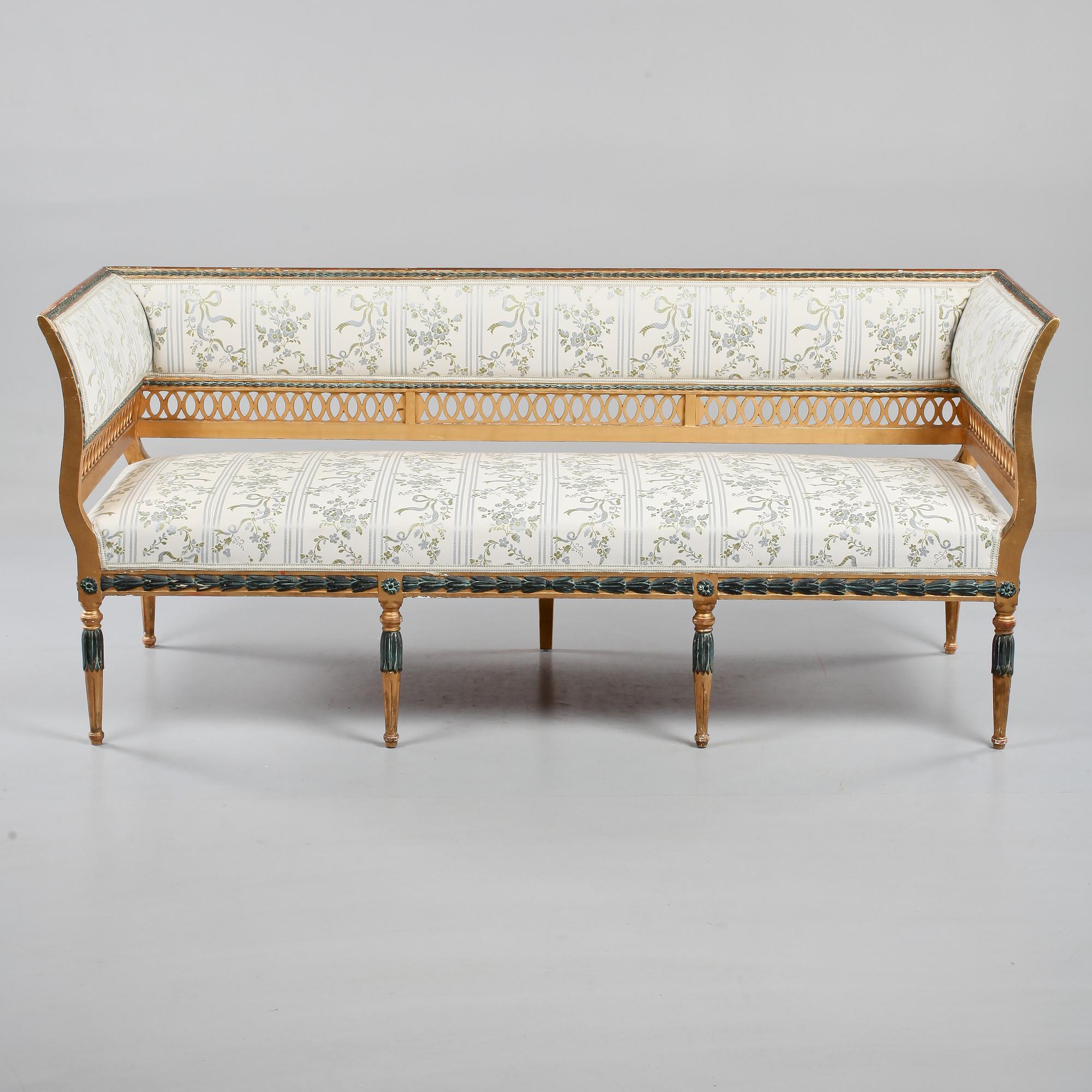 SOFFA, sengustaviansk, tidigt 1800-tal.