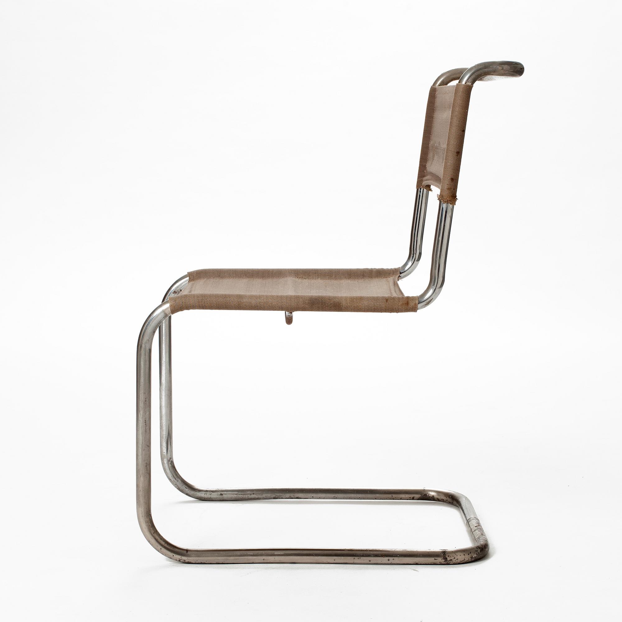 STOL, "B33", Marcel Breuer för Thonet, formgiven 1927-28.