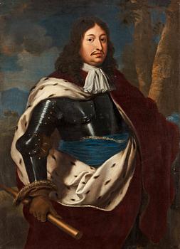 785. Justus (Joost) van Egmont Attributed to, "King Karl X Gustaf" (1622-1660).